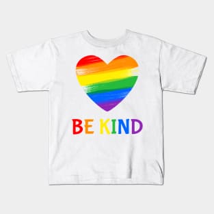 Rainbow Be Kind Kids T-Shirt
